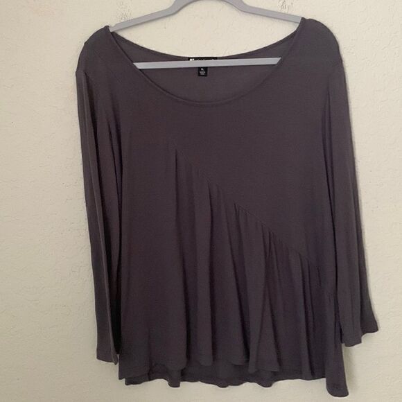 Valerie Bertinelli Rayon Long Sleeve Tunic Size PL - Picture 1 of 9
